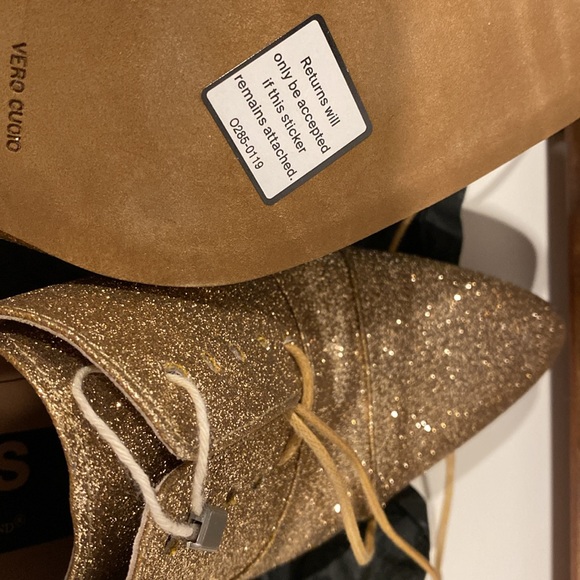 Golden Goose *rare* gold glitter oxfords. BNWT - Picture 8 of 8